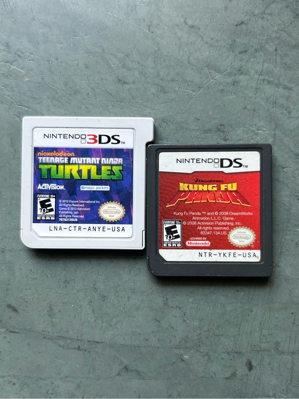 Ninja Turtles/Kungfu Panda DS/3DS
